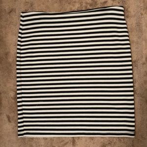 Striped skirt